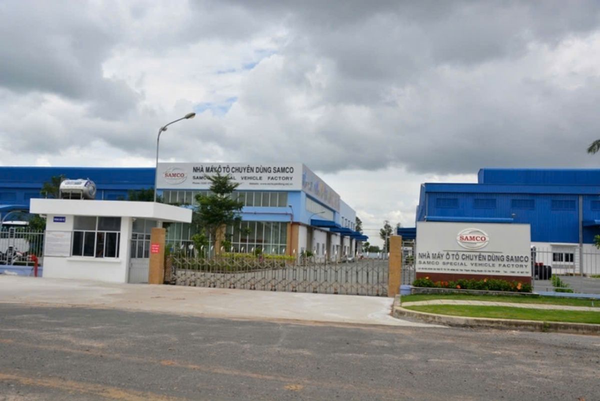 Nh&agrave; m&aacute;y &Ocirc; t&ocirc; chuy&ecirc;n d&ugrave;ng SAMCO